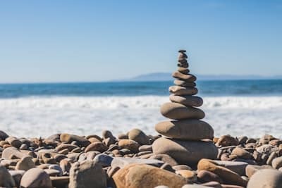 stones piled up